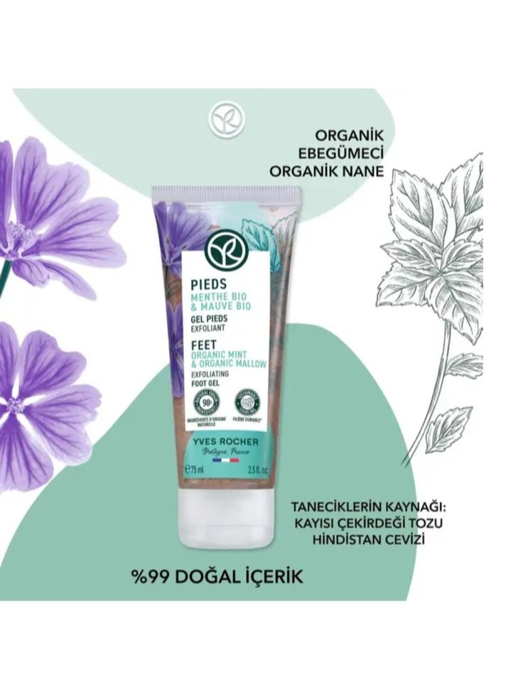 Yves Rocher Ayak Peeling Jeli 75 ml - Görsel 3