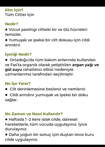 YVESROCHER ARGANLI VÜCUT PEELİNG 75 ML - Görsel 5