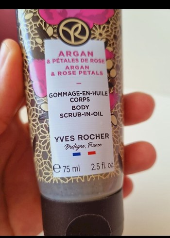 YVESROCHER ARGANLI VÜCUT PEELİNG 75 ML - Görsel 3