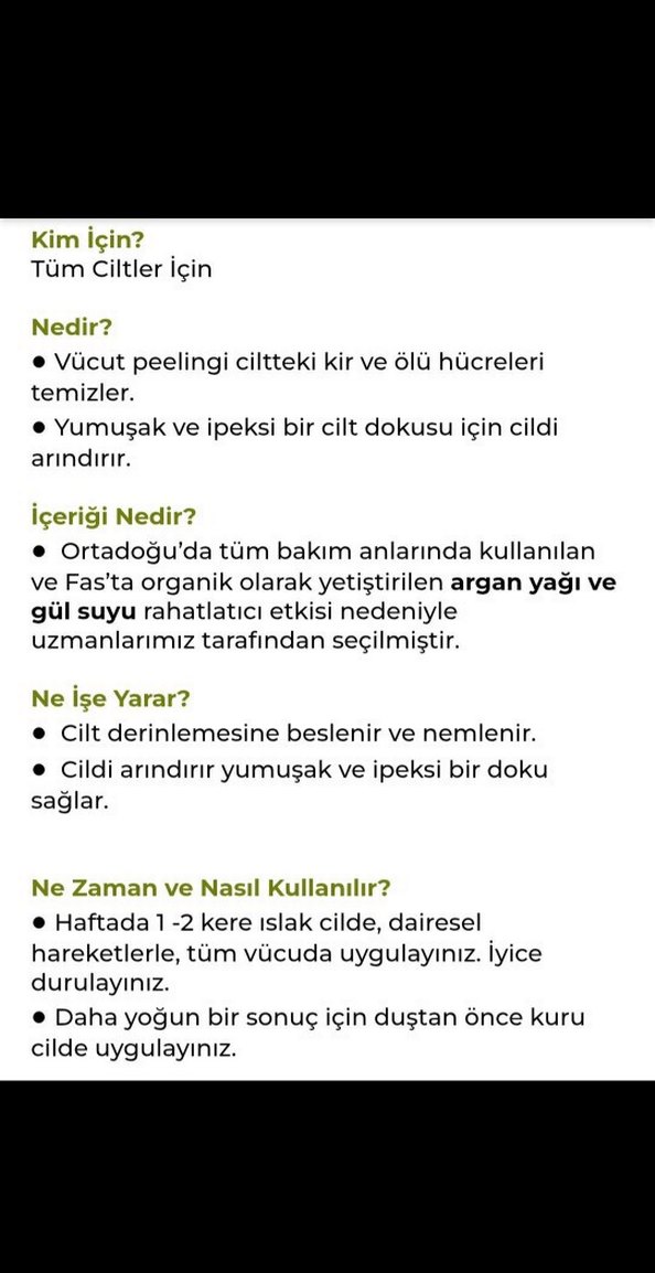 YVESROCHER ARGANLI VÜCUT PEELİNG 75 ML - Görsel 5