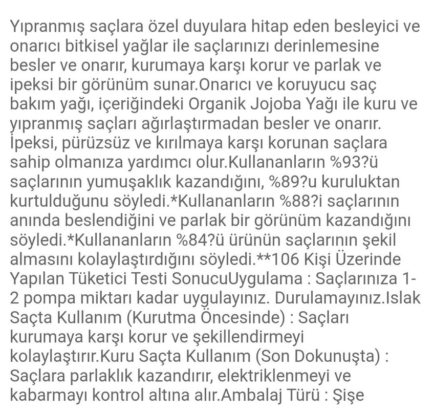 Yves Rocher Onarıcı Jojoba Bakım Yağı 100 ml - Görsel 4