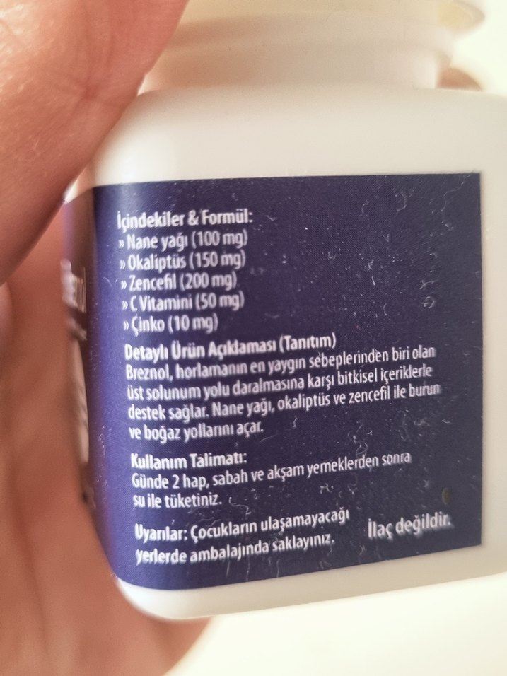 Breznol Horlama Karşıtı Doğal Çözüm - Görsel 4