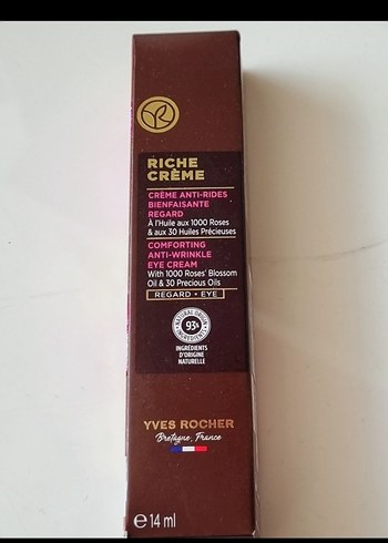YVES ROCHER RICHE CREME GÖZ KREMİ - Görsel 5