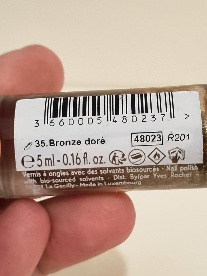 yves Rocher Parlak bronz simli  Oje - Go Green - Görsel 4