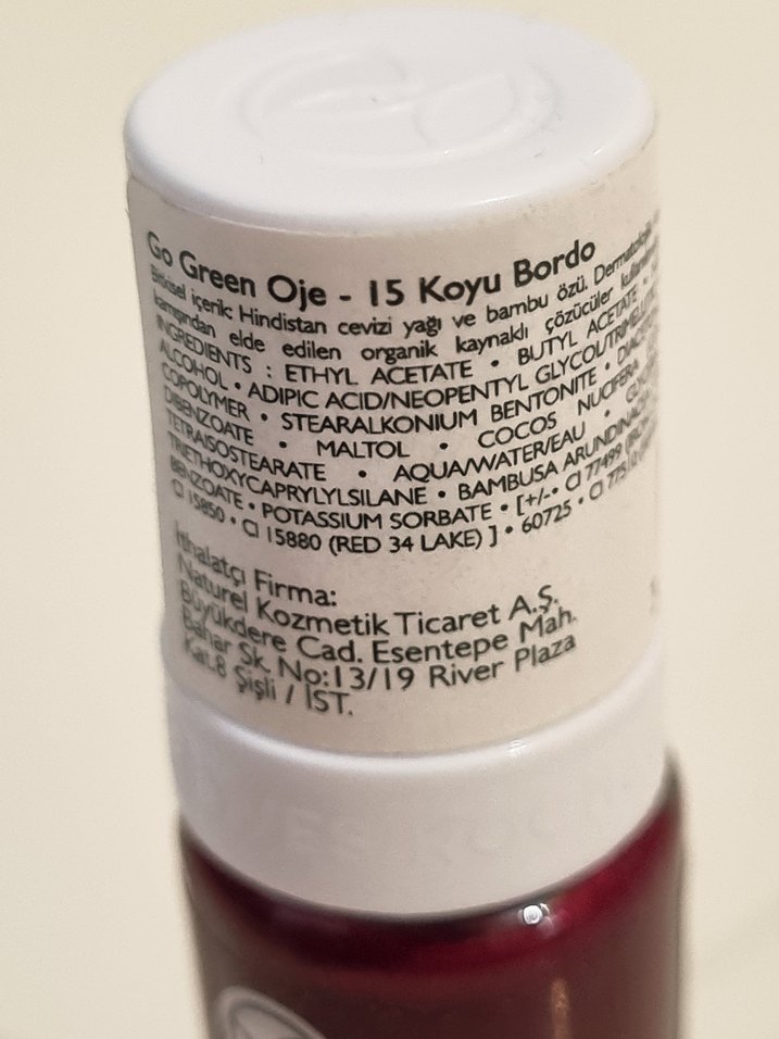 Yves Rocher Vegan Bordo Oje 5 ML - Görsel 5