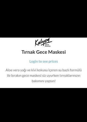 Kalyon Ambiance gece tirnak maskesi - Görsel 3