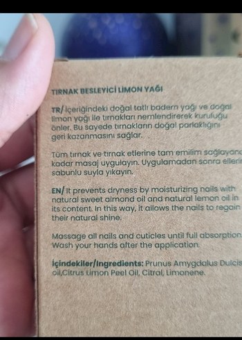 Kalyon Limon Yağlı Tırnak Besleyici - Görsel 5
