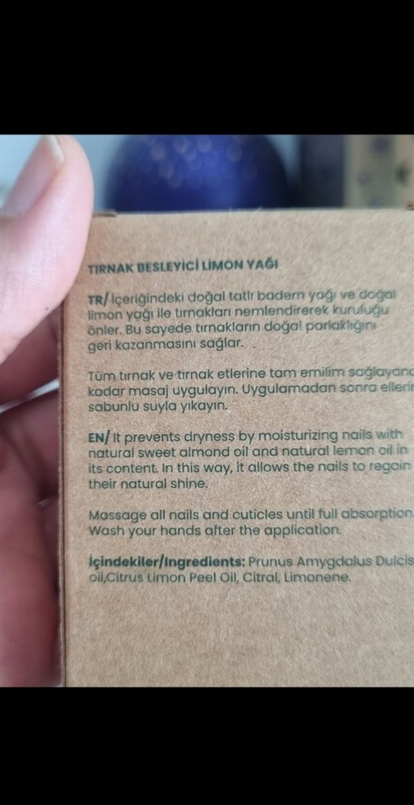 Kalyon Limon Yağlı Tırnak Besleyici - Görsel 5