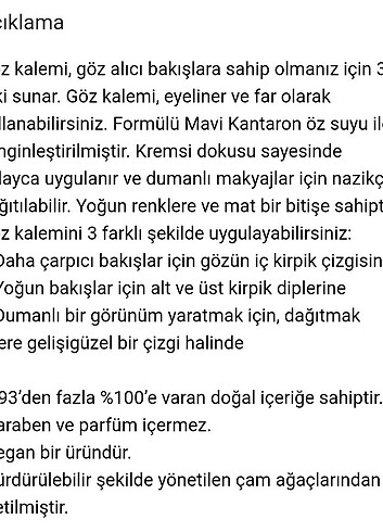 Yves Rocher SUYA DAYANIKLI ASANSÖRLÜ GÖZ KALEMİ
