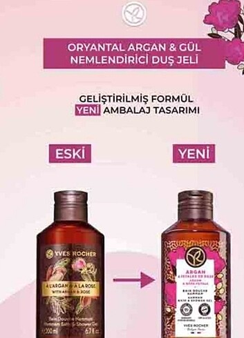 YVES ROCHER ARGANGÜL DUŞ JELİ 200 ML