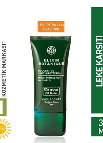 YVES ROCHER 50+FSP/SPF GÜNEŞ KREMI 