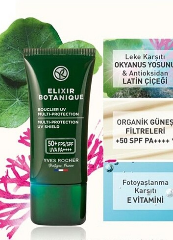 Yves Rocher YVES ROCHER 50+FSP/SPF GÜNEŞ KREMI 