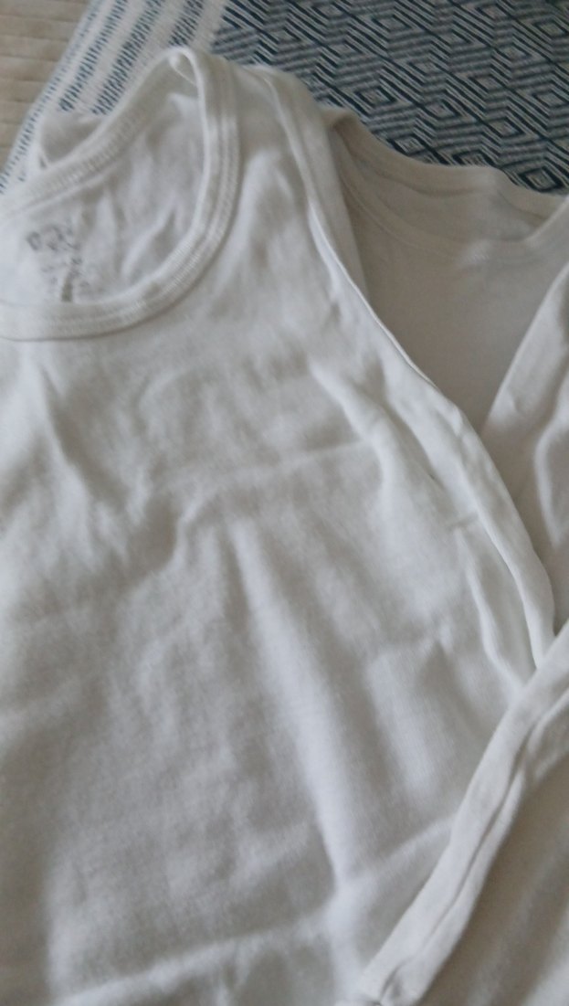 Beyaz Pamuklu Bebek Erkek Çıtçıtlı Body 4adet - Görsel 2