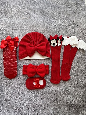Kırmızı set komple