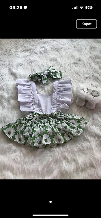 Slopet elbise ve bandana