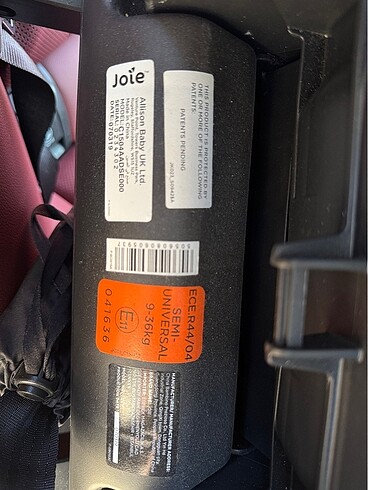 Joie bold-r isofixli 9-36 kg oto koltuğu - Görsel 8