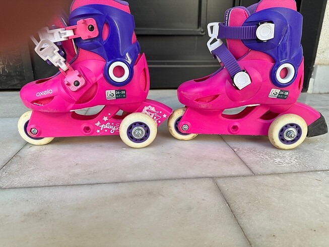 Oxelo kız çocuk paten - Görsel 6