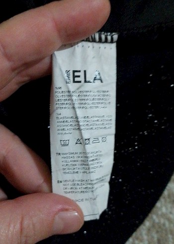 Siyah Drapeli V Yakalı Midi Elbise