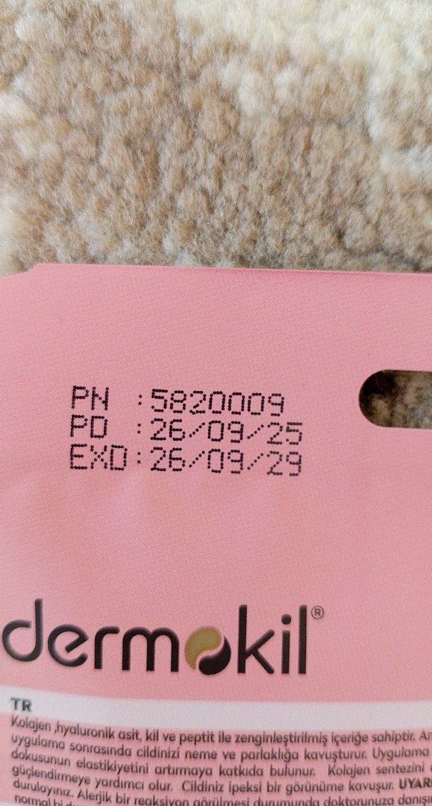 Dermokil Kolajen & Peptit Kağıt Yüz Maskesi - Görsel 4