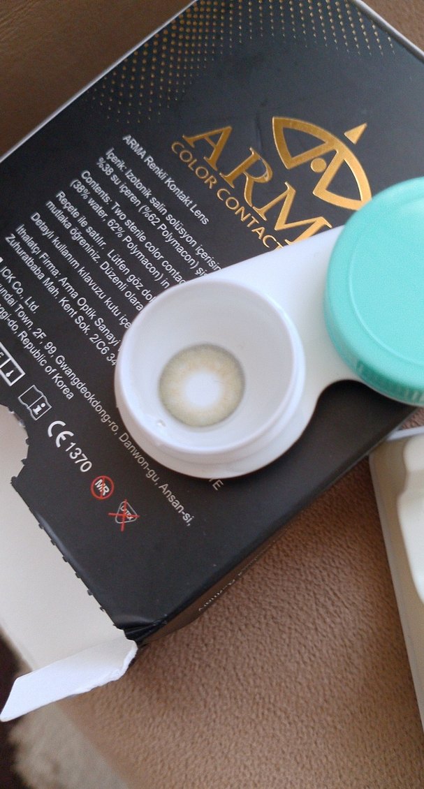 La bella PIXIE BLUE Kontakt Lens yeşil 
erzane den alındı 2029 - Görsel 3