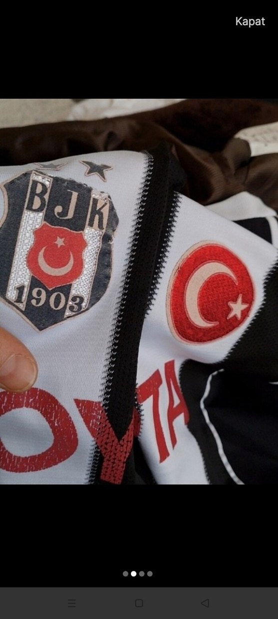 bjk 2011/2012 yıl cubuklu forması
ufak tefek yiprama var 14yılk - Görsel 3