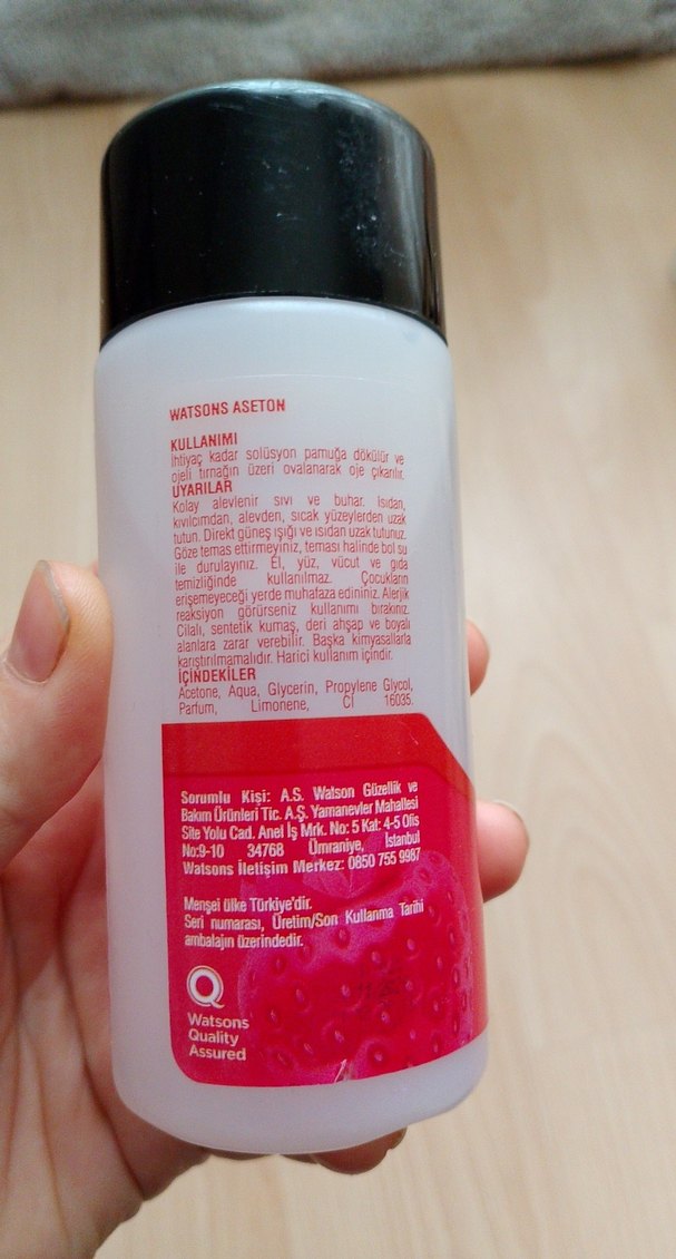 Watsons  ...150 ml Oje Çıkarıcı
çilek koku lü - Görsel 2