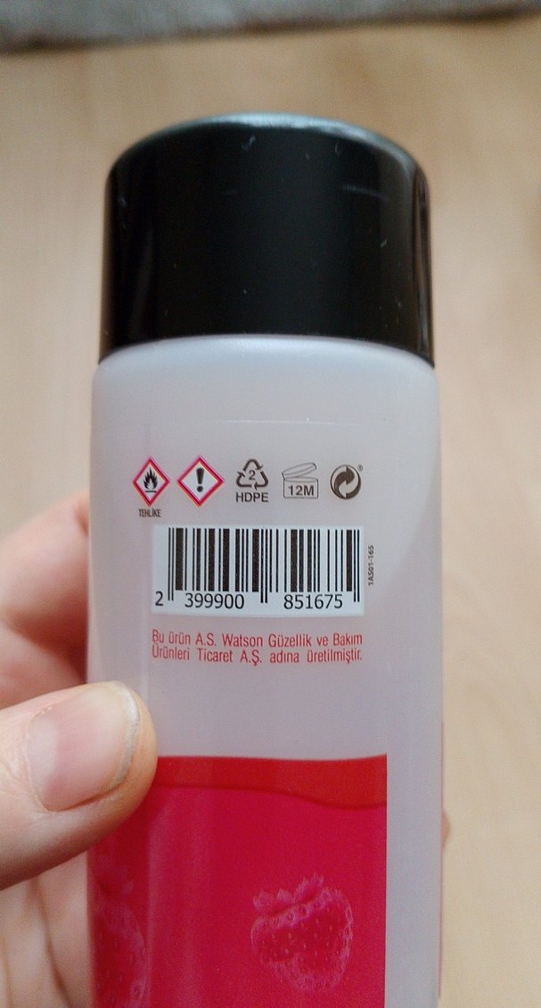 Watsons  ...150 ml Oje Çıkarıcı
çilek koku lü - Görsel 3