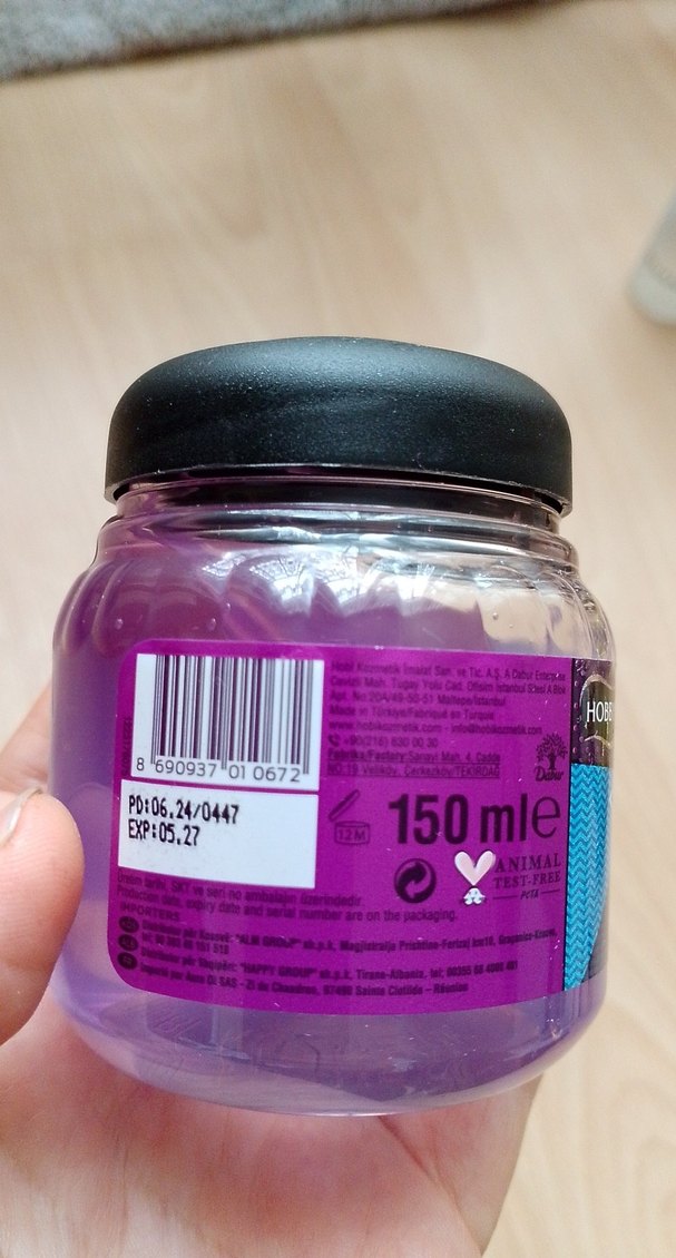 Hobby Crazy Saç Şekillendirici Jel 5 Sertlik
ıslak görünüm - Görsel 3