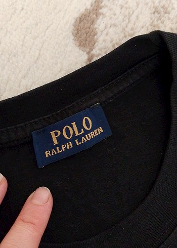 Polo Bear Baskılı Siyah Erkek Tişört - Görsel 2