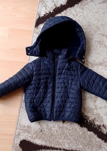 Erkek Çocuk Gri Fermuarlı Ceket 1 yaş uygun 
temiz defosuz - Görsel 5