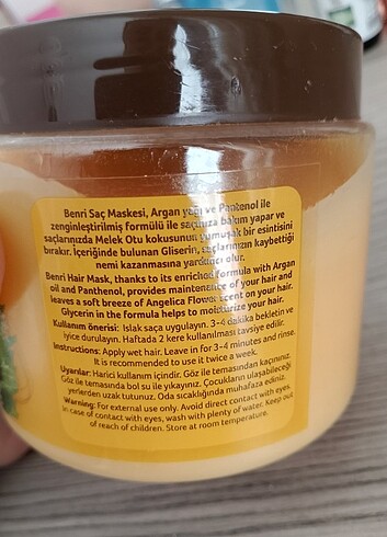 Beden Saç bakım maskesi hiç kulanilmadi
