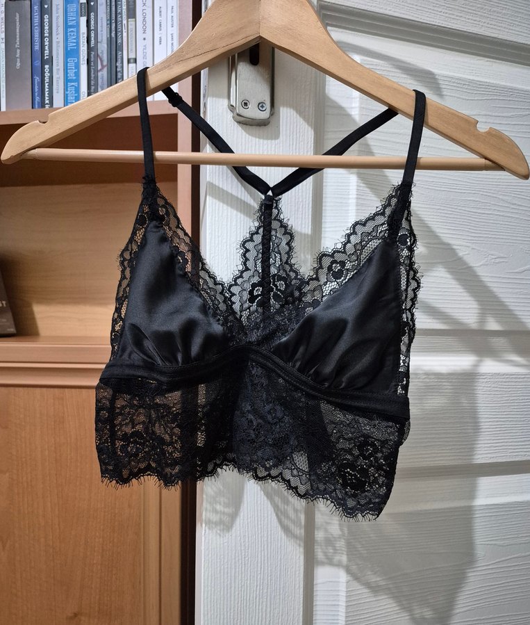 Stradivarius Dantel Bralet - Görsel 2