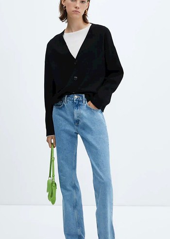 Mango V Yaka Hırka - Görsel 2