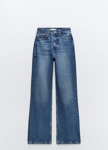 ZARA 1975 FULL LENGTH STRAIGHT JEAN