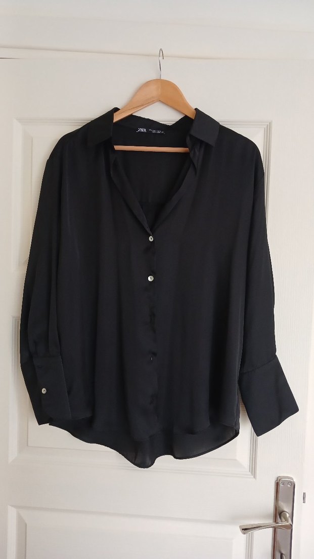 Zara Saten Gömlek - Görsel 2