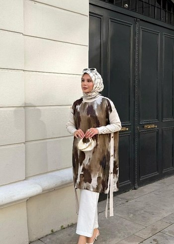 İpek Merserize tunik - Görsel 5