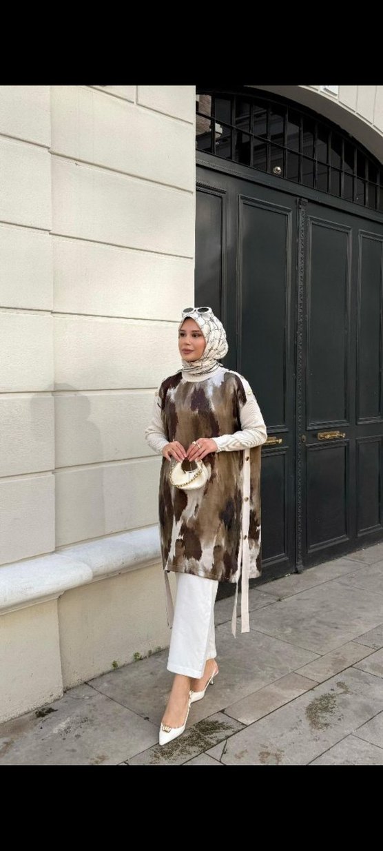 İpek Merserize tunik - Görsel 5