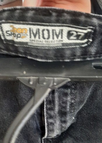 s Beden Gri Regular Fit Denim Kot Pantolon