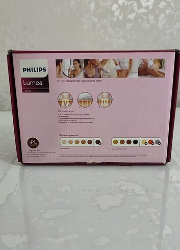 Beden Renk Philips lumea prestige senselQ IPL lazer epilasyon aleti