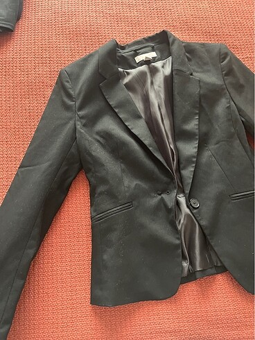 HM siyah blazer ceket s-m