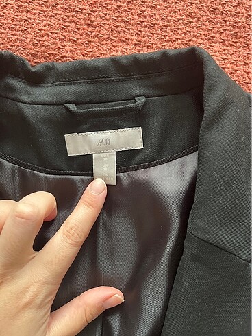 H&M HM siyah blazer ceket s-m