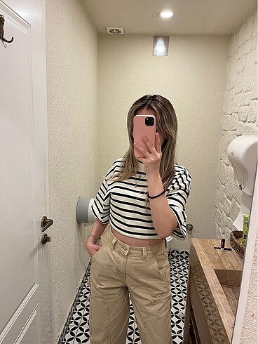 s Beden ten rengi Renk Bershka Pantolon