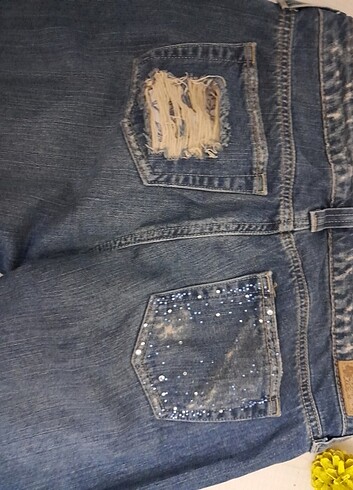 28 Beden Hippie marka kot pantolon