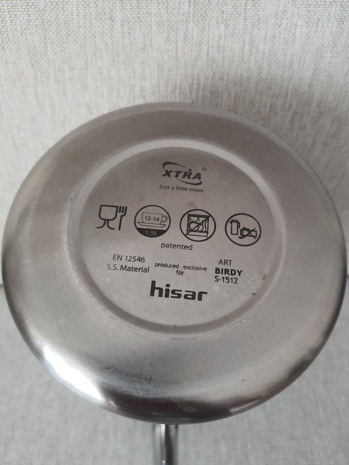 Sıcak soguk 1.5 litrelik Gri Çelik Çaydanlık - Görsel 4