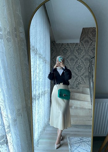 Turkuaz Kadın Çapraz Çanta - Görsel 4