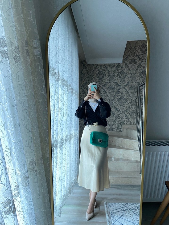 Turkuaz Kadın Çapraz Çanta - Görsel 4