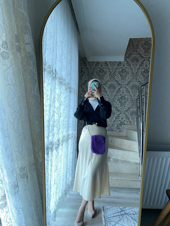 Mor Örgü Telefon Kılıfı - Görsel 5