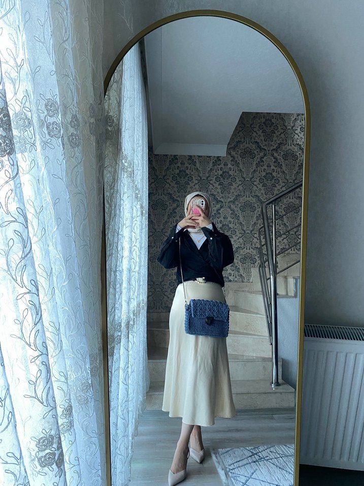 Gri örme çantamız - Görsel 2