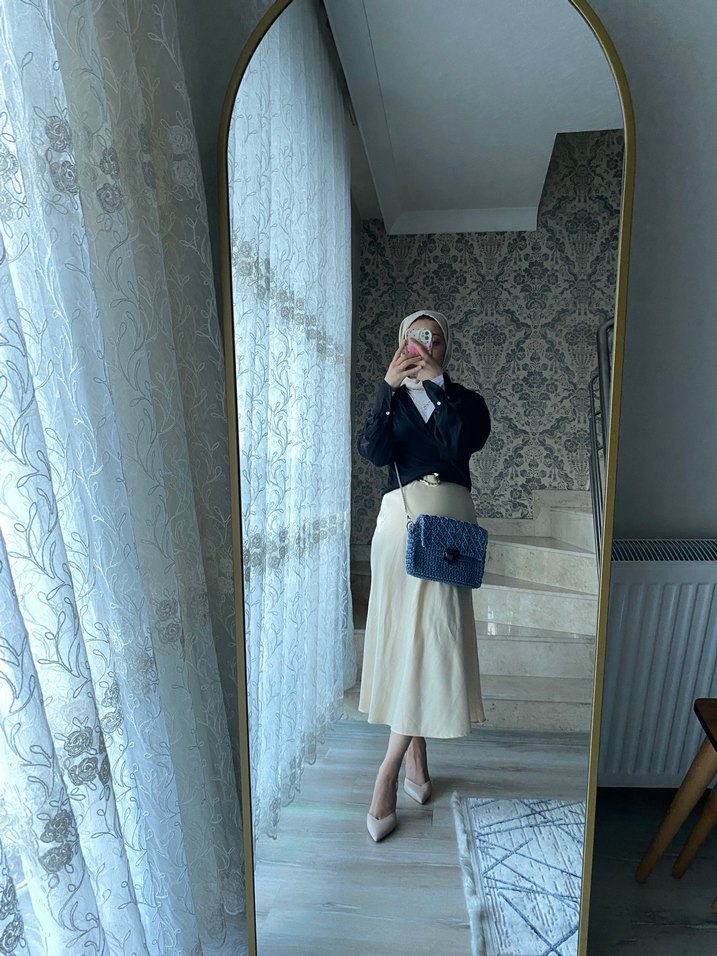 Gri örme çantamız - Görsel 5