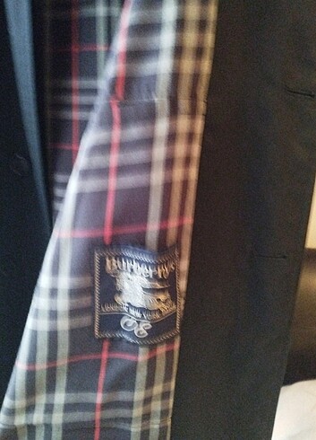 Orjinal Erkek Burberry trençkot